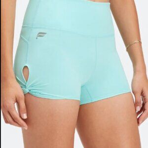 NWT Fabletics Oasis Twist Short 3" - Crystal Wave - Size Large
